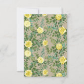 Opslagdatum lichtgele en kakiekriem kaart (Achterkant)