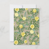 Opslagdatum lichtgele en kakiekriem kaart (Achterkant)