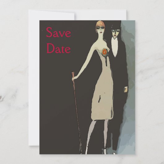 Opslagdatum Save The Date (Achterkant)