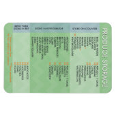 Opslagdiagram maken magneet (Horizontaal)