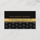 Opslagdoos voor Visitekaartje met zwarte doos, zwa (Achterkant)