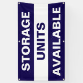 Opslage-eenheden beschikbaar spandoek (Verticaal)