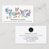 Opslagholografische Logo verwijderen van reiniging Visitekaartje (Voorkant / Achterkant)