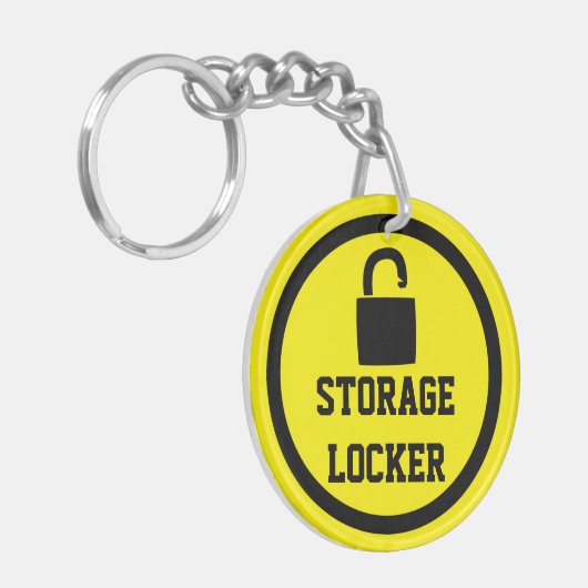 Opslagslot eenvoudig te vinden sleutelhanger (Voorkant Links)