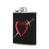 Opsluiting in de hartkolf heupfles (Links)