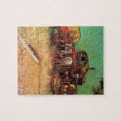 Opsluiting van zigeuners met caravans, Van Gogh Legpuzzel (Horizontaal)