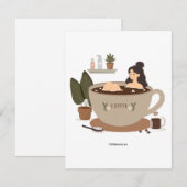 Opsnuiven met wat koffie (Voorkant / Achterkant)