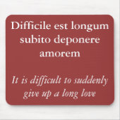 Opsplitsing - Catullus quote Muismat (Voorkant)