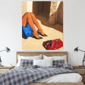 Opsporing Canvas Afdruk (Insitu (Slaapkamer))