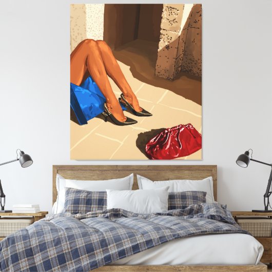 Opsporing Canvas Afdruk (Insitu (Slaapkamer))