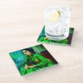 Opsporing Glazen Onderzetter (Schuin)