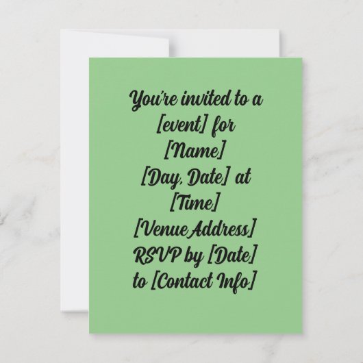 Opsporing Kaart (Achterkant)