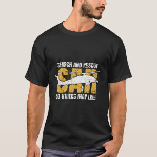 Opsporings- en reddingshelikopter SAR verontrust T-shirt