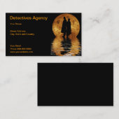 opsporingsagentschap visitekaartje (Voorkant / Achterkant)