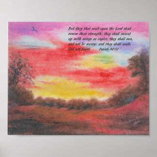 Opstaan als Eagles Sunrisev Poster