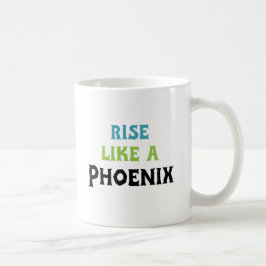 Opstaan als een Phoenix Koffiemok