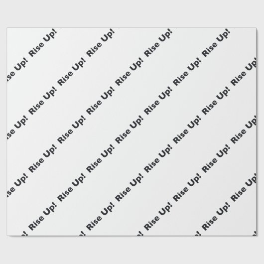 Opstaan! Cadeaupapier (Vlak)