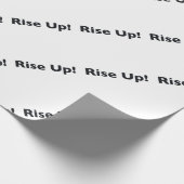 Opstaan! Cadeaupapier (Hoek)