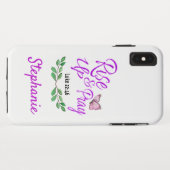 Opstaan en bidden Case-Mate iPhone case (Achterkant (horizontaal))