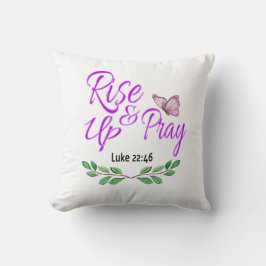 Opstaan en bidden kussen