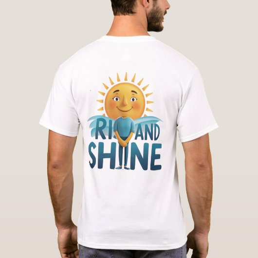 Opstaan en Schijnen T-shirt (Achterkant)