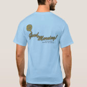 opstaan en schijnen t-shirt (Achterkant)