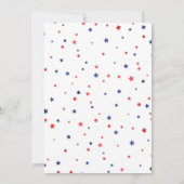 Opstaan en weg Ster Gespierde Cutie Birthday Kaart (Achterkant)