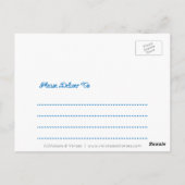 Opstaan, glans Inspirerend Briefkaart (Achterkant)