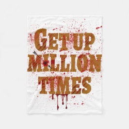 Opstaan in miljoenen tijden| De beste inspirerend  Fleece Deken