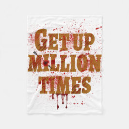 Opstaan in miljoenen tijden| De beste inspirerend  Fleece Deken