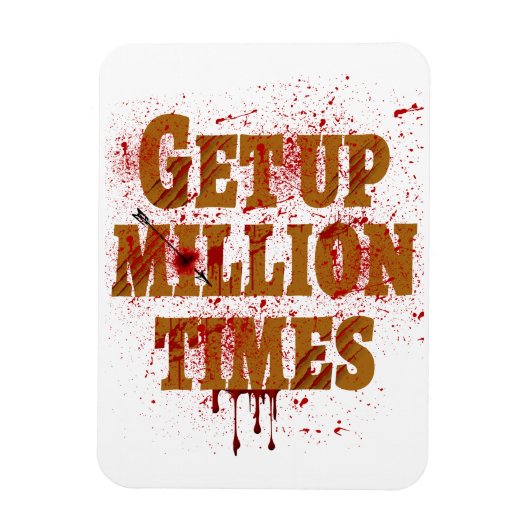 Opstaan in miljoenen tijden| De beste inspirerend  Magneet (Verticaal)