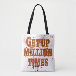 Opstaan in miljoenen tijden| De beste inspirerend Tote Bag