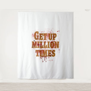 Opstaan in miljoenen tijden De beste inspirerend Wandkleed