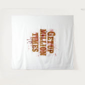 Opstaan in miljoenen tijden| De beste inspirerend  Wandkleed (Voorkant (horizontaal))