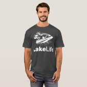 Opstaan Jet Ski Lake Life 2Stroke T-shirt (Voorkant volledig)