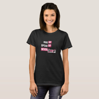 Opstaan, praten, nooit shirt opgeven - VROUWEN