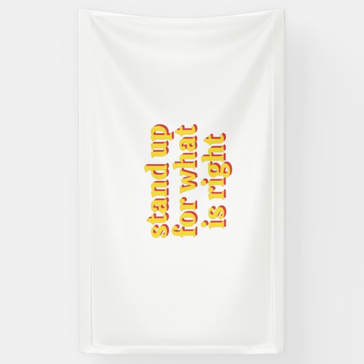 Opstaan Spandoek (Verticaal)