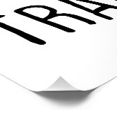 Opstaan Stop Mensenhandel Perfect Poster (Hoek)