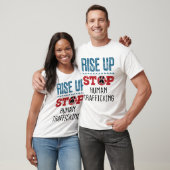 Opstaan Stop Mensenhandel T-shirt (Unisex)