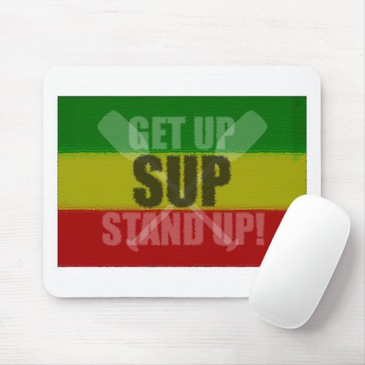 Opstaan SUP Mousepad Muismat (Met muis)