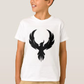 Opstaan uit as: Phoenix T-Shirt Design (Voorkant)