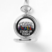 OPSTAAN VANDAAG Pocket Watch