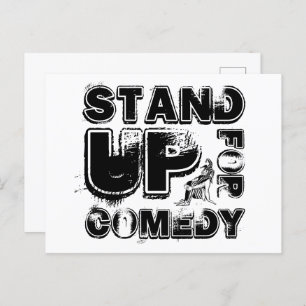 Opstaan voor humor, Jester Briefkaart