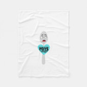 Opstaan voor potten fleece deken (Voorkant)