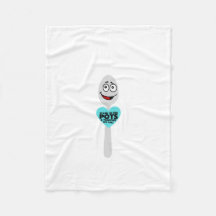 Opstaan voor potten fleece deken