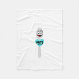 Opstaan voor potten fleece deken