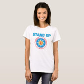 opstaan voor staande steen t-shirt (Voorkant volledig)