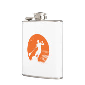 Opstaan voor tapijtsurfer heupfles (Links)