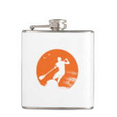 Opstaan voor tapijtsurfer heupfles (Voorkant)