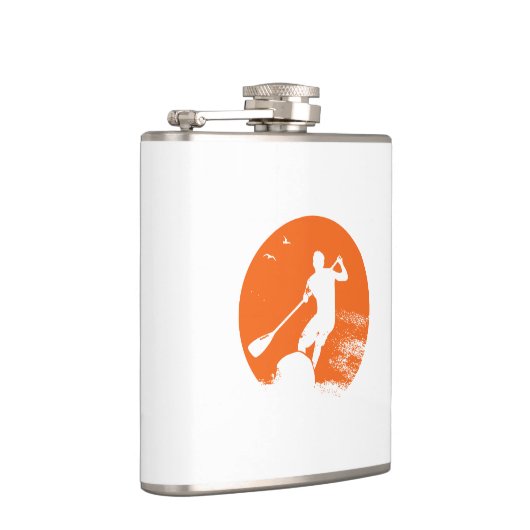 Opstaan voor tapijtsurfer heupfles (Rechts)